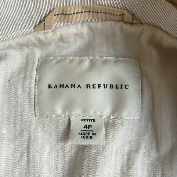 Banana Republic Beige Utility Jacket - Picture 8 of 10